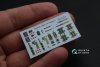 Quinta Studio QD48102 A6M2 3D-Printed & coloured Interior on decal paper (for Hasegawa kit) 1/48